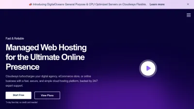 Screenshot preview of cloudways.com