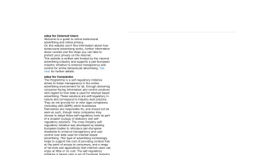 Screenshot of Youronlinechoices.com