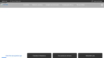 Screenshot preview of nokia.com