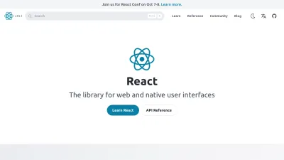Screenshot preview of react.dev