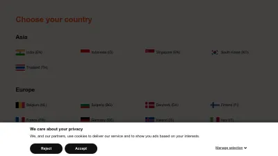 Screenshot preview of storytel.com