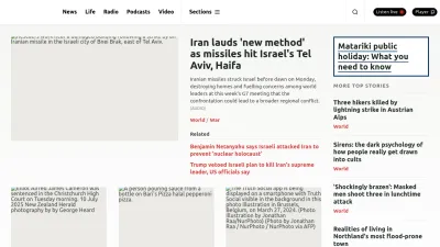 Screenshot preview of rnz.co.nz