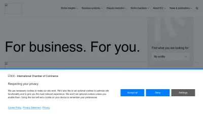 Screenshot preview of iccwbo.org