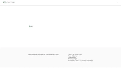 Screenshot preview of weheartit.com