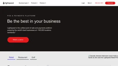 Screenshot preview of lightspeedhq.com