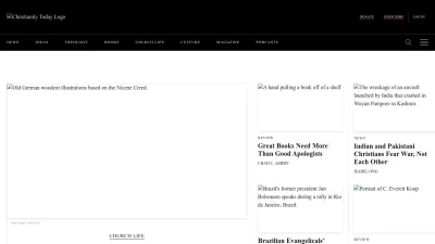 Screenshot of Christianitytoday.com