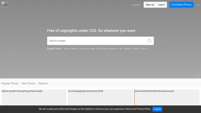 Screenshot of Pxhere.com