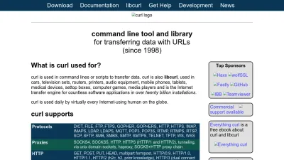 Screenshot of Curl.se