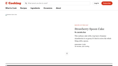 Screenshot preview of cooking.nytimes.com