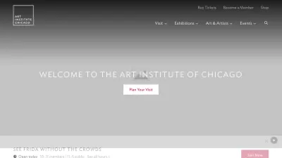 Screenshot of Artic.edu