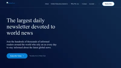 Screenshot of Globalpost.com