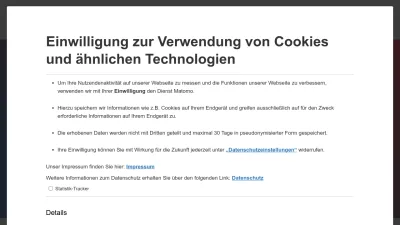 Screenshot of Destatis.de
