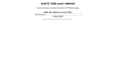 Screenshot of Href.li