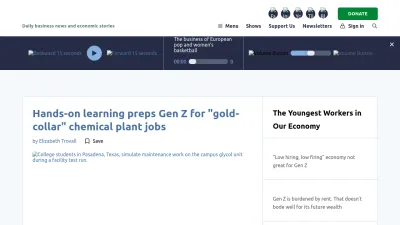 Screenshot preview of marketplace.org