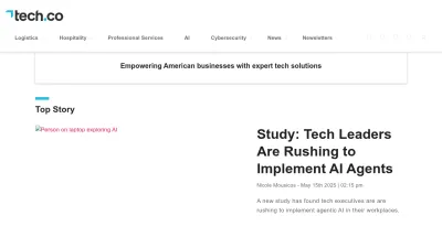 Screenshot of Tech.co