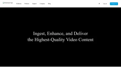 Screenshot of Telestream.net
