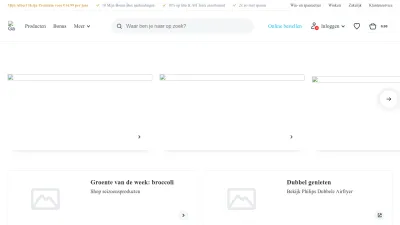 Screenshot preview of ah.nl