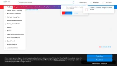 Screenshot of Emag.ro