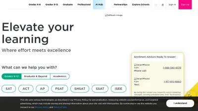 Screenshot preview of princetonreview.com