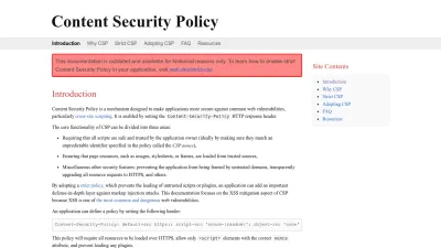 Screenshot preview of csp.withgoogle.com