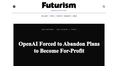 Screenshot of Futurism.com