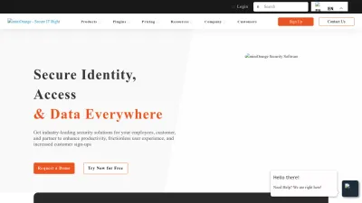 Screenshot preview of miniorange.com