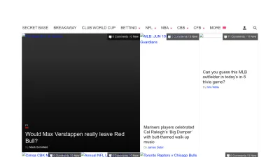 Screenshot preview of sbnation.com