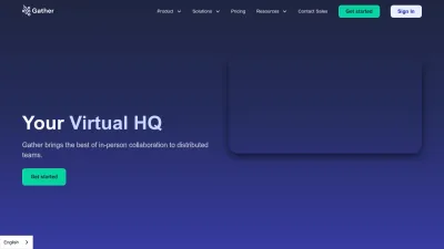 Screenshot preview of gather.town