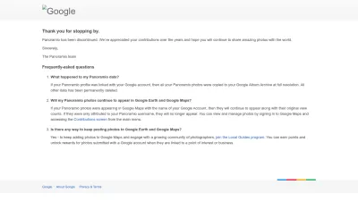 Screenshot of Panoramio.com