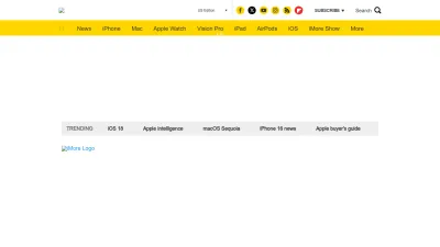 Screenshot of Imore.com