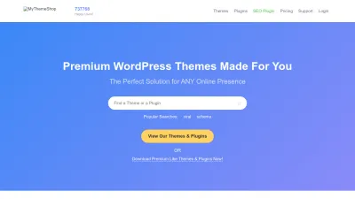Screenshot preview of mythemeshop.com