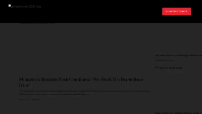 Screenshot of Governing.com
