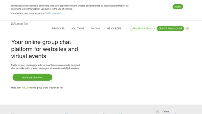 Screenshot of Rumbletalk.com