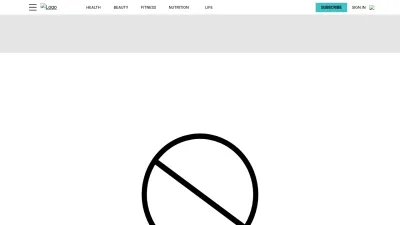Screenshot preview of prevention.com