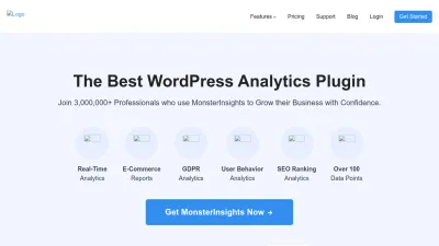 Screenshot of Monsterinsights.com