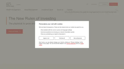 Screenshot of Ubs.com