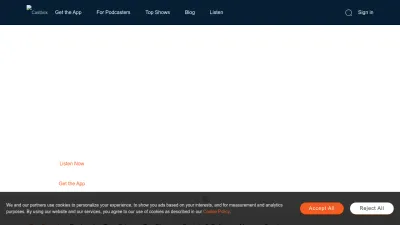 Screenshot of Castbox.fm