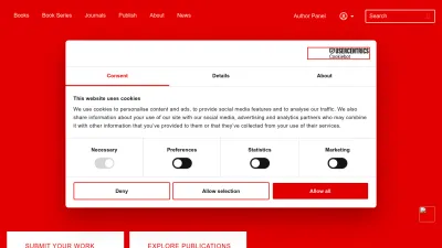 Screenshot of Intechopen.com
