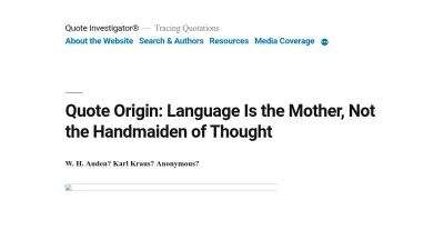 Screenshot of Quoteinvestigator.com