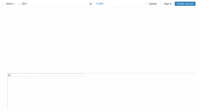 Screenshot of Imgbb.com