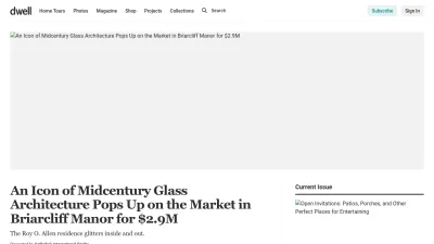 Screenshot of Dwell.com