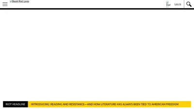 Screenshot preview of bookriot.com