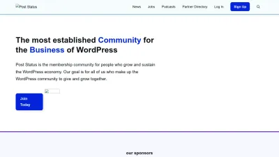 Screenshot of Poststatus.com