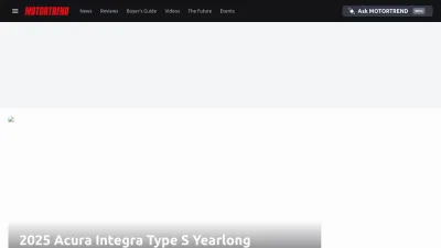 Screenshot preview of motortrend.com