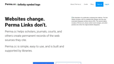 Screenshot preview of perma.cc