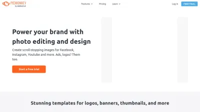 Screenshot preview of picmonkey.com