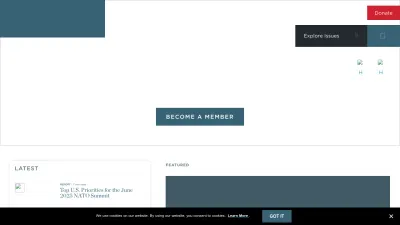 Screenshot preview of heritage.org