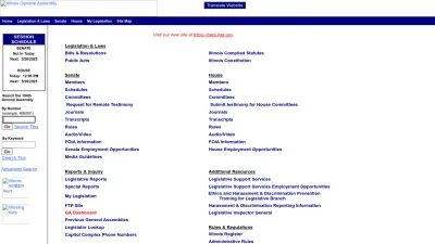 Screenshot of Ilga.gov