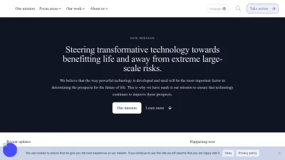 Screenshot of Futureoflife.org