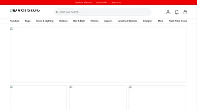Screenshot preview of overstock.com